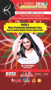 India’s Most Promising Debutante Face in Indian Motion Picture Award 2014